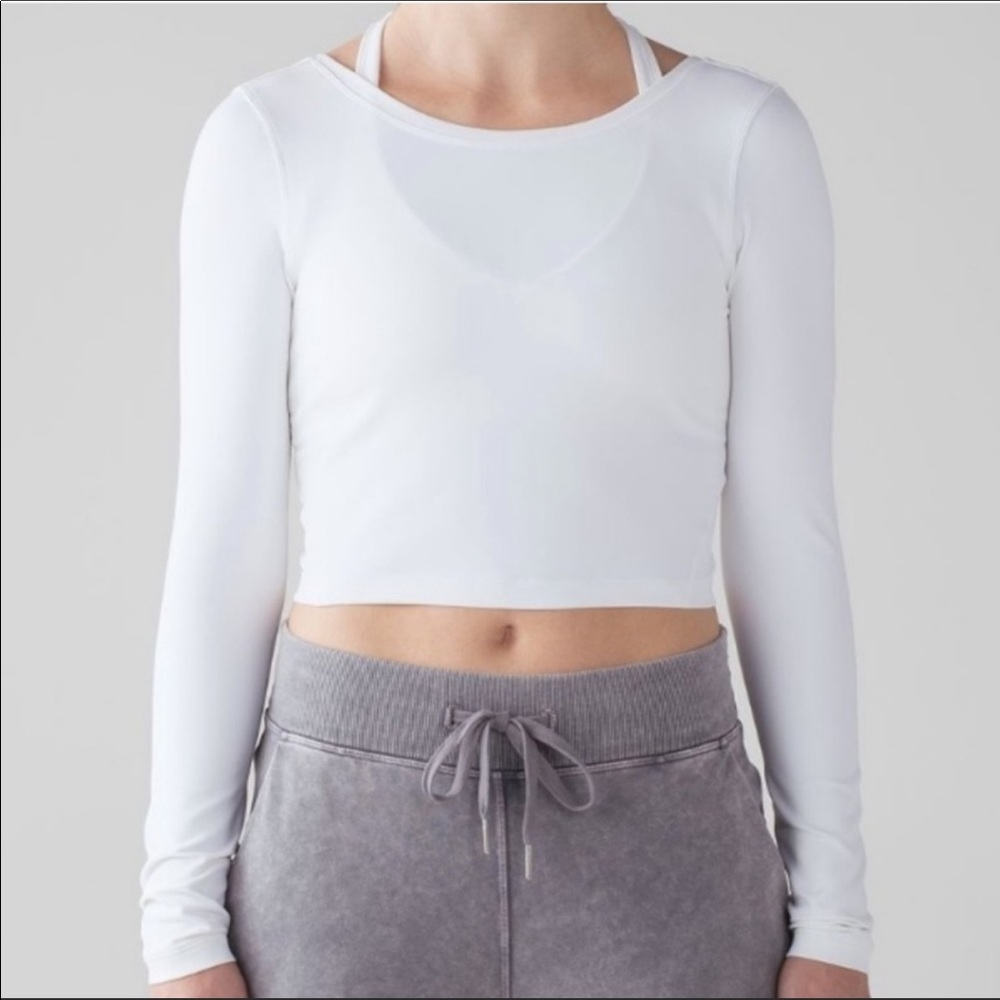 Lululemon cropped long sleeve